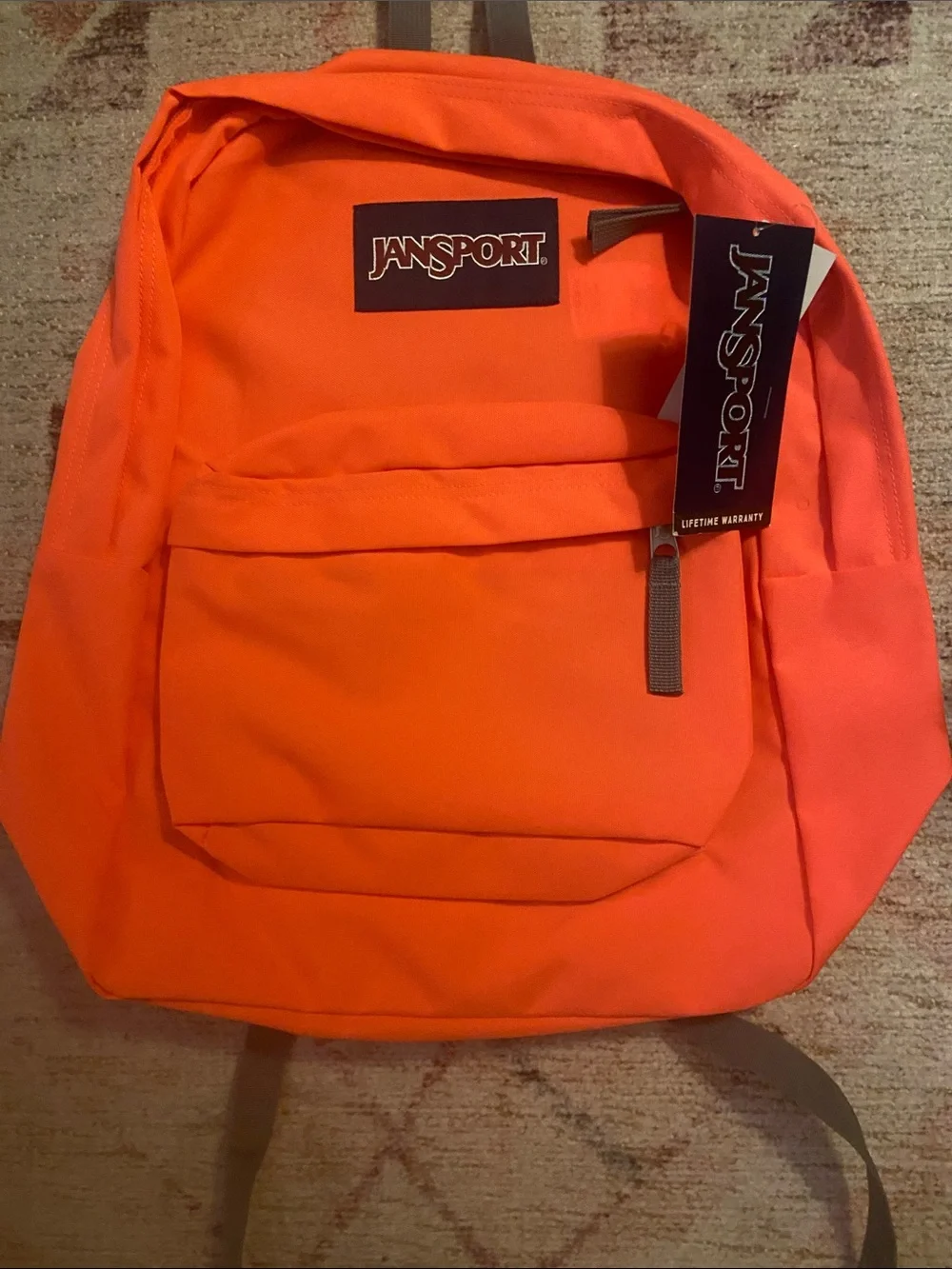 Jansport Coral-Orange Everyday Backpack